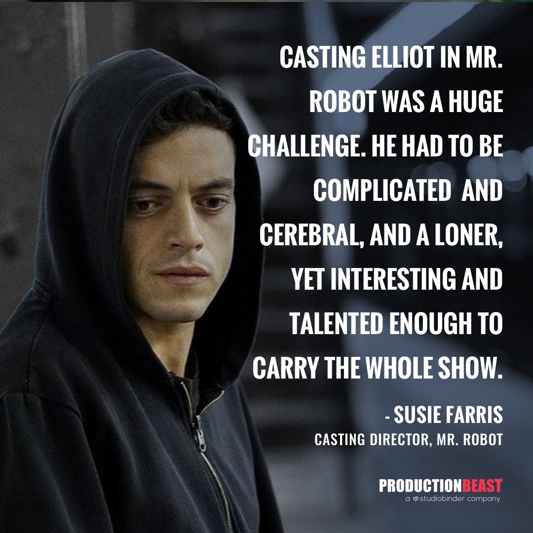 Casting Director - Casting Mr Robot - ProductionBeast