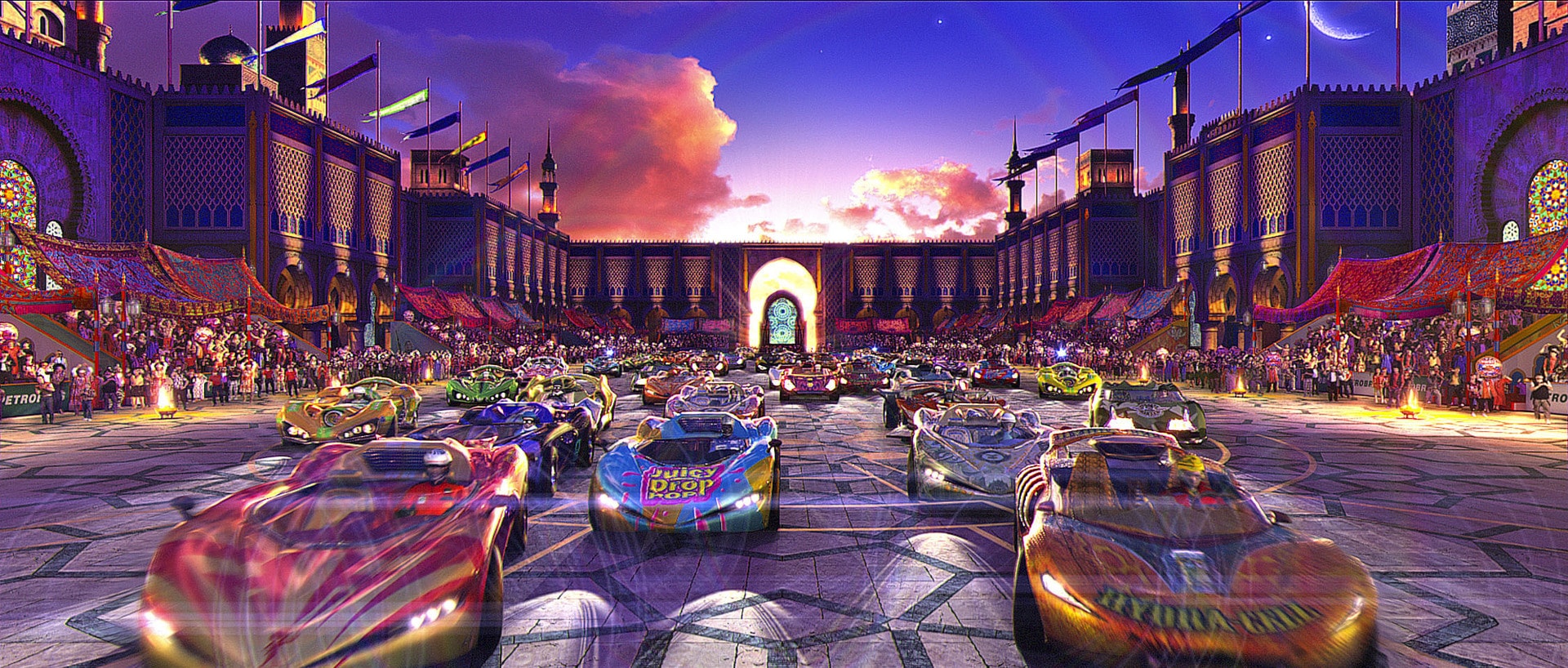 Work in Color Correction as a Colorist - Color Correction in Speed Racer - ProductionBeast